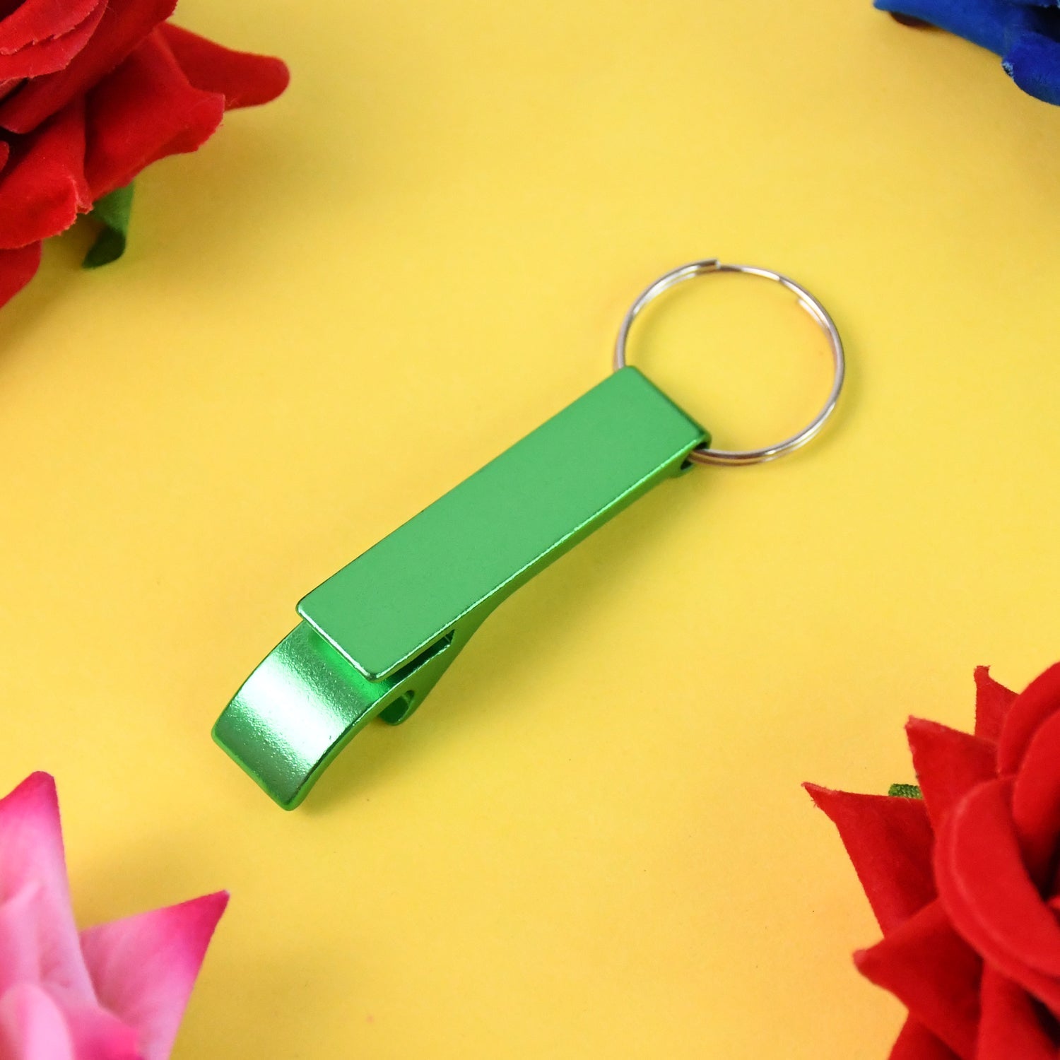 Metal Bottle Opener Keychain (1 Pc) Metal Bottle Opener Keychain (1 Pc)